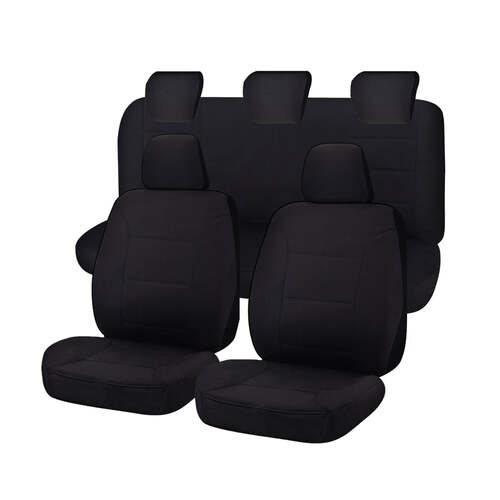 Seat Covers for MAZDA BT-50 FR UR 09/2015 - ON DUAL CAB FR BLACK ALL TERRAIN - Main Image