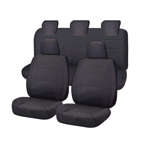 Seat Covers for MAZDA BT-50 FR UR 09/2015 - ON DUAL CAB FR CHARCOAL ALL TERRAIN - Main Image