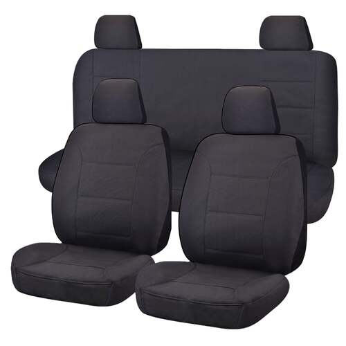 Seat Covers for NISSAN NAVARA D23 SERIES 3 NP300 11/2017 - 11/2020 DUAL CAB FR CHARCOAL ALL TERRAIN - Main Image