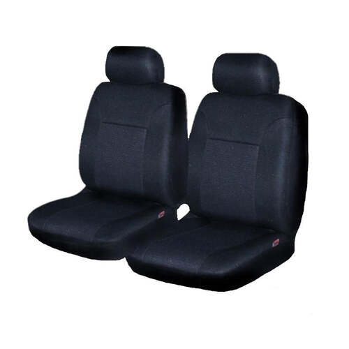 Universal Aspire Front Seat Covers Size 30/35 | Black - Main Image