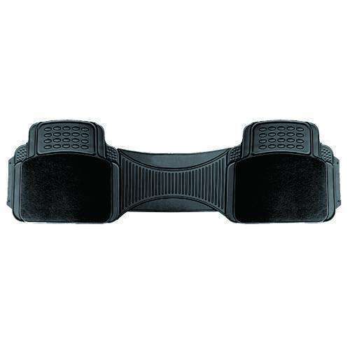 Colossus 1 Piece Rubber/Carpet Car Mat Black - Main Image