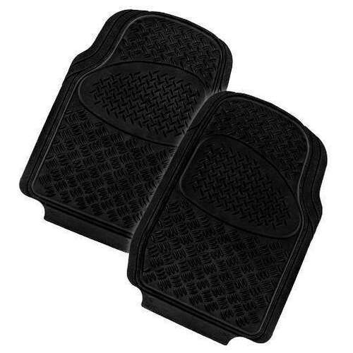 Velocity 2 Piece Car Mat Black - Main Image
