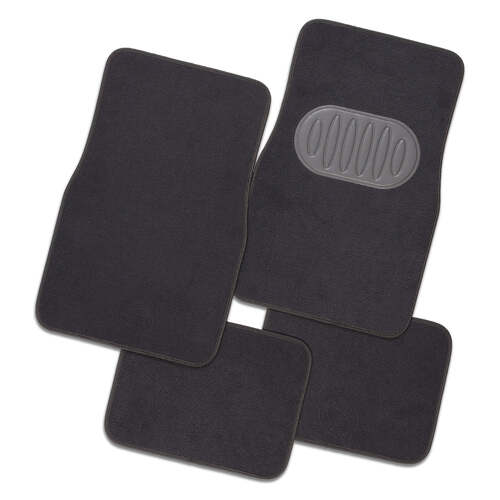 CMT Carpet Mat Set. Set of 4. PILOT Grey - Main Image