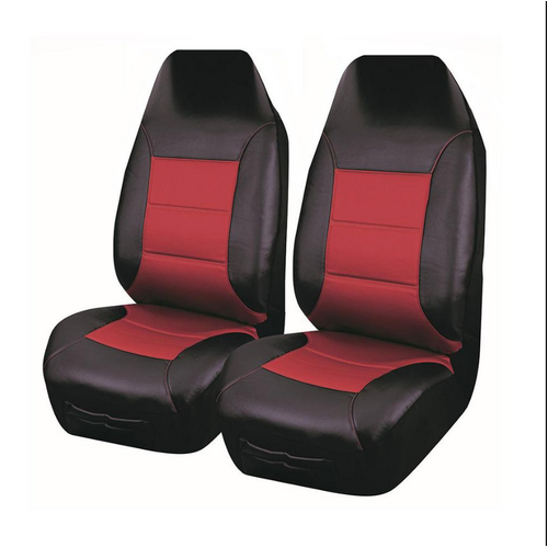 UNIVERSAL FRONT SEAT COVERS  SIZE 60/25 RED EL TORO SERIES II - Main Image