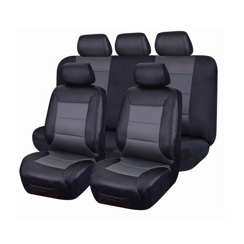Seat Covers for HOLDEN CAPTIVA CG MY07 - MY09 SERIES 09/2006 - 08/2009 CGII MY16 - MY18 02/2016 - ON 4X4 SUV/WAGON 5 SEATERS FR GREY EL TORO - Main Image