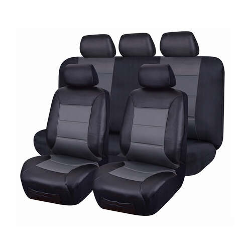 Seat Covers for TOYOTA COROLLA ZRE182R 10/2012 - 05/2018 5 DOOR HATCH FR GREY EL TORO - Main Image