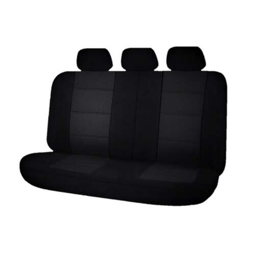 Universal Premium Rear Seat Covers Size 06/08S | Black - Main Image