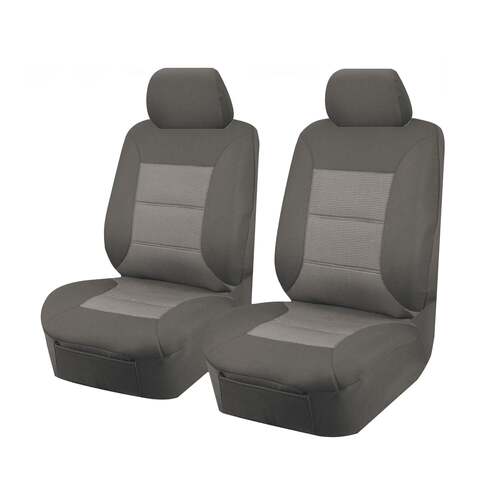Seat Covers for TOYOTA HIACE VAN SLWB 02-2019 - ON PREMIUM GREY - Main Image