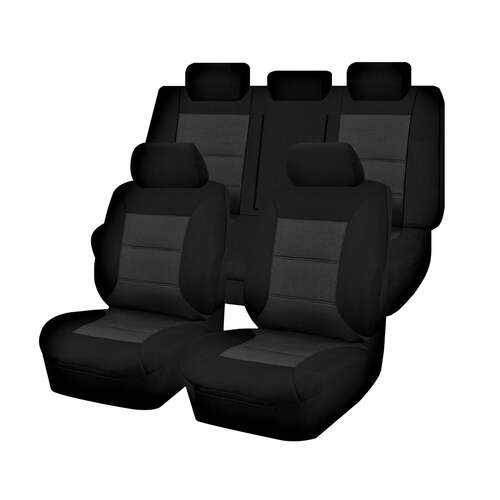 Premium Jacquard Seat Covers - For Honda Civic 9Th Gen Series Iii Sedan (2012-2016) - Main Image