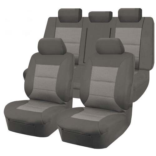 Premium Jacquard Seat Covers - For Honda Civic 9Th Gen Series Iii Sedan (2012-2016) - Main Image