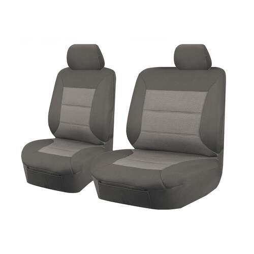 Premium Jacquard Seat Covers - For Chevrolet Colorado Rg Series Single Cab (2012-2016) - Main Image