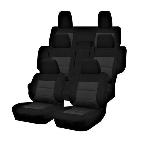 Premium Jacquard Seat Covers - For Mitsubishi Montero Ns-Nt-Nw-Nx Series (2006-2022) - Main Image