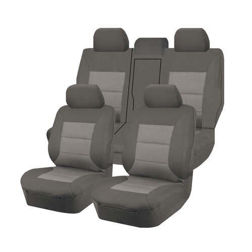 Premium Jacquard Seat Covers - For Mitsubishi Montero Sport QE Series (2015-2022) - Main Image