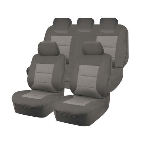 Premium Jacquard  Seat Covers - For Ford Ranger Px Series Dual Cab (2011-2015) - Main Image