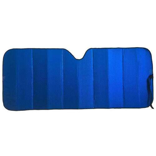 Premium Sun Shade [147cm x 68.5cm] - MATT BLUE - Main Image