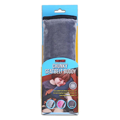 Seat Belt Buddy Comforters | Grey - Main Image