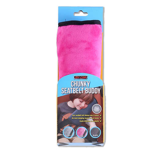 Seat Belt Buddy Comforters | Pink - Main Image