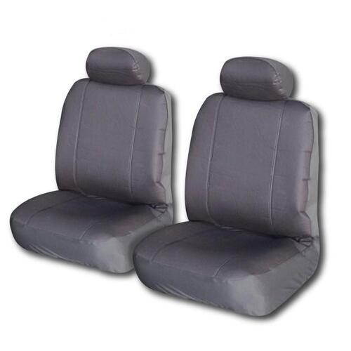 Challenger Canvas Seat Covers - For Nissan Frontier Single Cab (1997-2005) - Main Image
