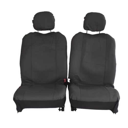 Challenger Canvas Seat Covers - For Mitsubishi Triton Dual Cab (2009-2011) - Main Image