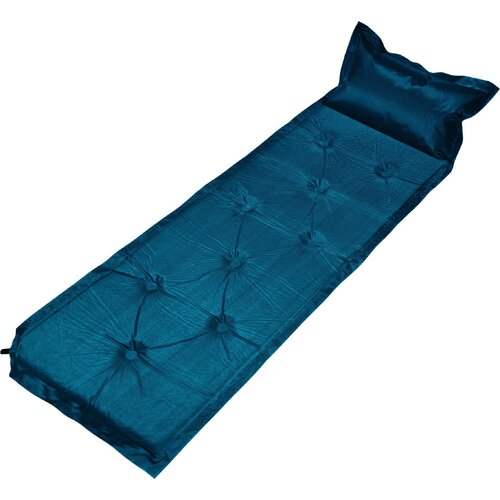 Trailblazer 9-Points Self-Inflatable Polyester Air Mattress With Pillow - NAVY - Main Image