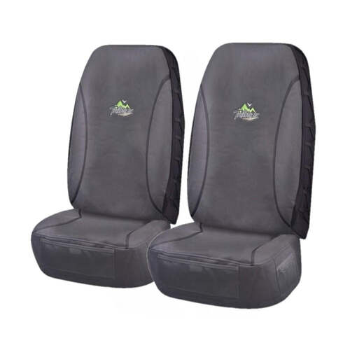 Universal 60/25 Airbag Fronts Trailblazer Canvas All Over Charcoal - Main Image