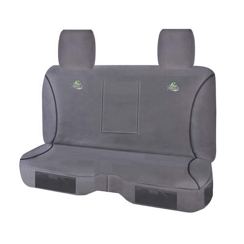 Seat Covers for MAZDA BT50 B32P SERIES 11/2006 ? 11/2011 SINGLE / DUAL CAB CHASSIS FRONT BENCH WITH A/REST CHARCOAL TRAILBLAZER - Main Image