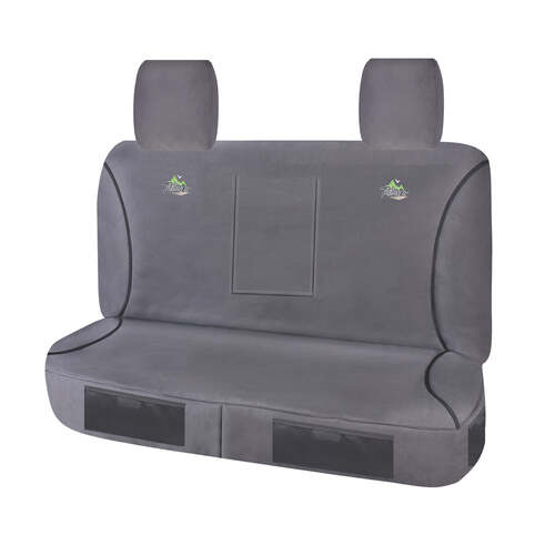 Seat Covers for MAZDA BT50 B32P SERIES 11/2006 ? 11/2011 DUAL CAB CHASSISC REAR BENCH WITH A/REST CHARCOAL TRAILBLAZER - Main Image