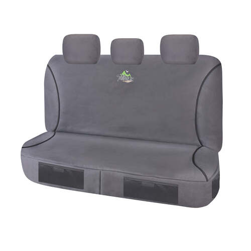 Seat Covers for MAZDA BT50 B22P/Q-B32P/Q UP SERIES 10/2011 - 2015 DUAL CAB REAR BENCH CHARCOAL TRAILBLAZER - Main Image