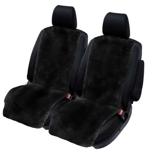 Universal  Fronts Airbag 20 - 22mm Sheep-Skin BLACK THROW OVER (INSERT) - Main Image