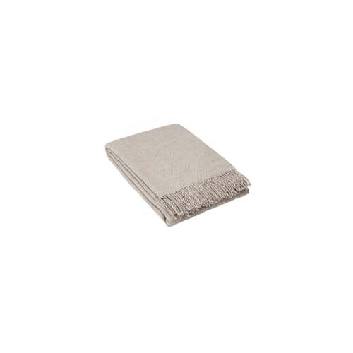 Cambridge Throw - 100% NZ Wool -  Silver - Main Image