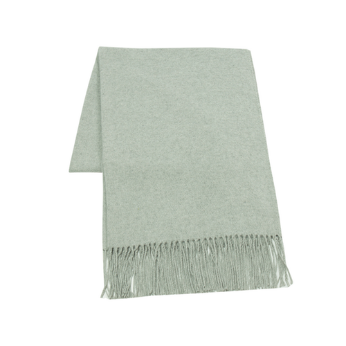 Paddington Scarf Fine Merino Wool Blend - Grey - Main Image