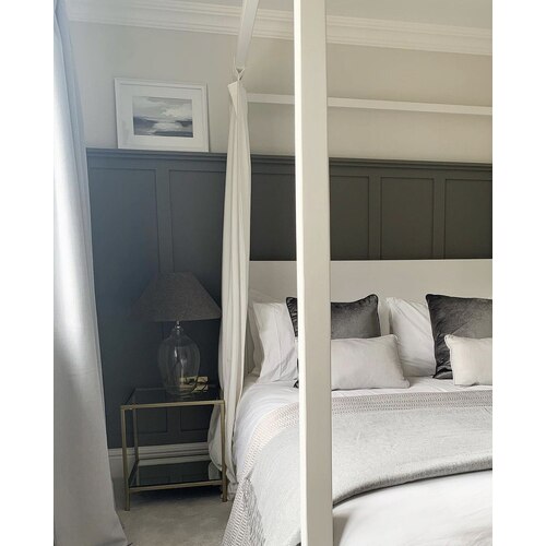 Paddington Throw - Fine Wool Blend - Light Grey - Main Image