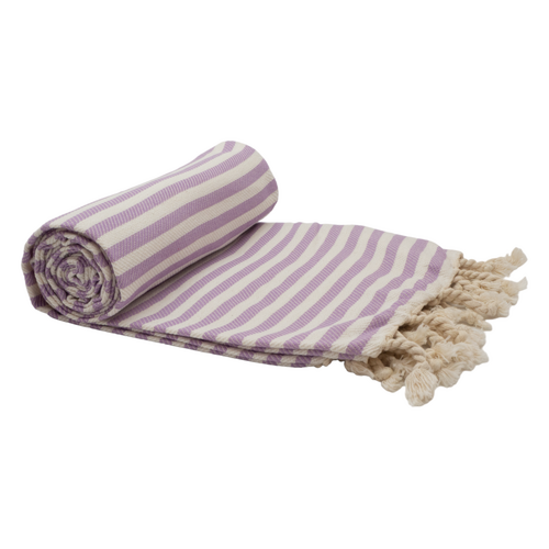PORTSEA TURKISH COTTON TOWEL - LILAC - Main Image