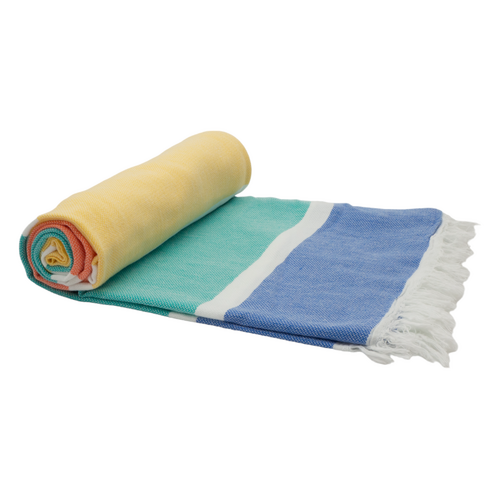 SORRENTO TURKISH COTTON TOWEL - TROPICAL - Main Image