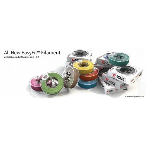 PLA Filament EasyFil PLA 1.75mm Luminous Yellow 750 gram 3D Printer Filament - Main Image