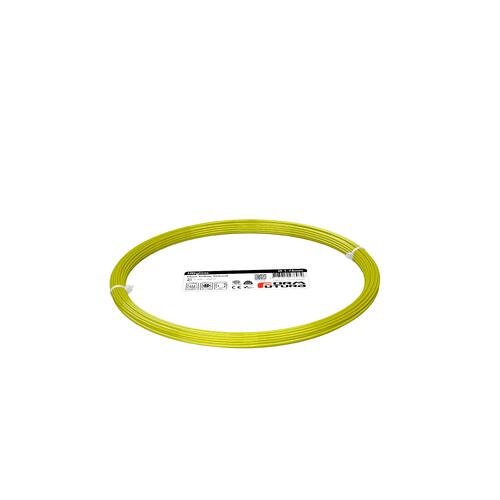 PETG Filament HDglass 1.75mm Fluor Yellow Stained 50 gram 3D Printer Filament - Main Image