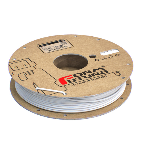 Recycled PLA filament ReForm - rPLA 1.75mm 1000 gram WHITE 3D Printer Filament - Main Image