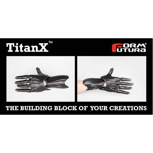 ABS Filament TitanX 1.75mm Light Grey 750 gram 3D Printer Filament - Main Image
