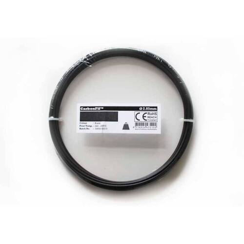 Carbon Fibre PETG Filament CarbonFil 2.85mm Black 50 gram 3D Printer Filament - Main Image