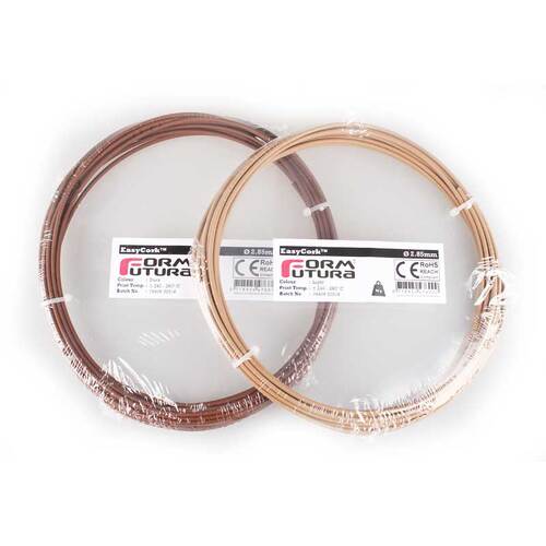 Cork-filled PLA based filament EasyCork 2.85mm Light 50 gram 3D Printer Filament - Main Image