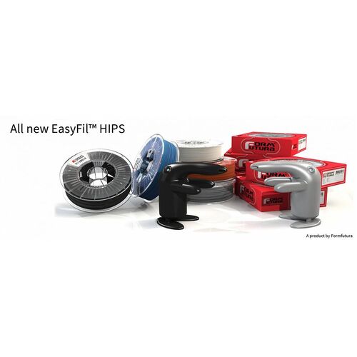 HIPS Filament EasyFil HIPS 2.85mm Black 750 gram 3D Printer Filament - Main Image