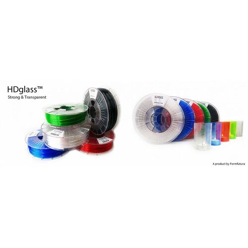 PETG Filament HDglass 2.85mm Pink Stained 750 gram 3D Printer Filament - Main Image