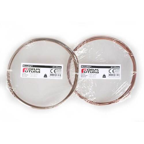 Copper feel PLA based filament MetalFil 2.85mm Ancient Bronze 50 gram 3D Printer Filament - Main Image