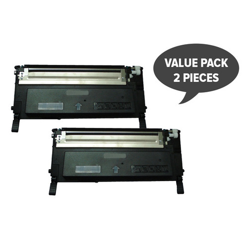 2 x 1230 1235 Black Premium Generic Toner - Main Image
