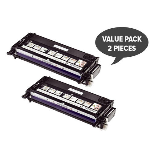 2 x 3130 Black Premium Generic Toner - Main Image
