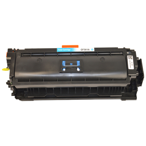HP Compatible CF361A 508A Cyan Premium Generic Toner - Main Image
