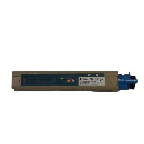 43459312 C3300 C3400 C3600 Black Universal Premium Generic Toner - Main Image