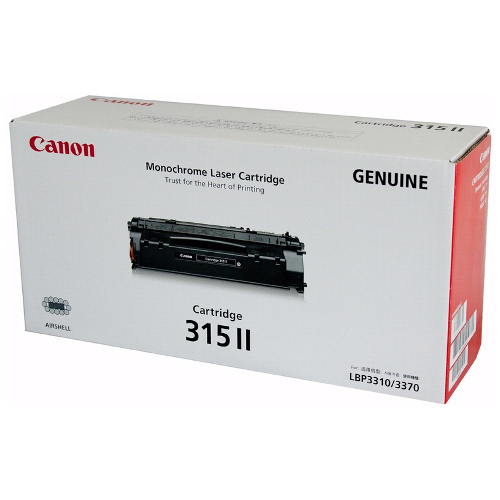 CANON CART315II HIGH YIELD BLACK TONER FOR LBP3310 LBP3370 7K - Main Image