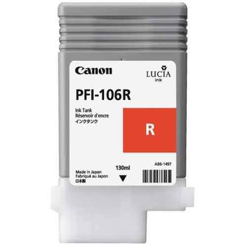 CANON PFI-106R LUCIA EX RED INK FOR IPF6300IPF6300SIPF6350IPF64 - Main Image