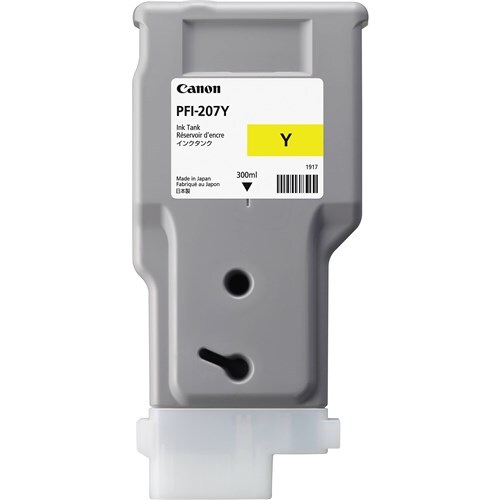 CANON PFI-207Y YELLOW INK - 300ML - Main Image